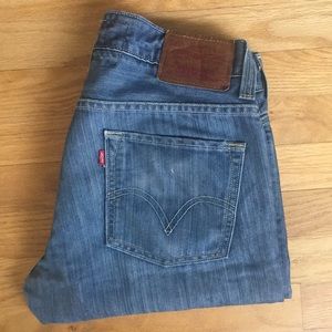 Levi’s light wash denim